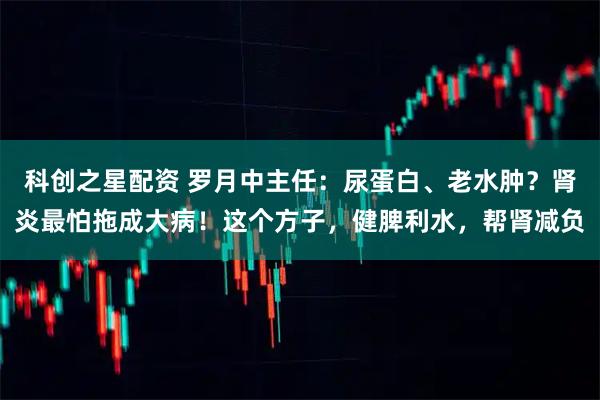 科创之星配资 罗月中主任：尿蛋白、老水肿？肾炎最怕拖成大病！这个方子，健脾利水，帮肾减负
