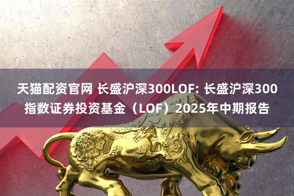天猫配资官网 长盛沪深300LOF: 长盛沪深300指数证券投资基金（LOF）2025年中期报告
